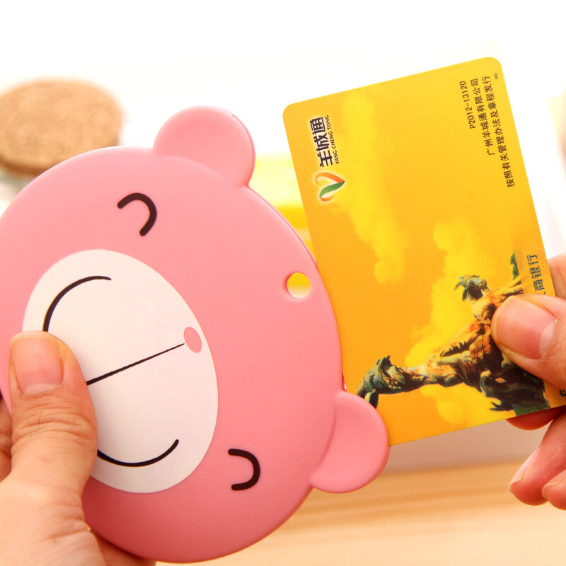 白領公社 公交卡套 塑制輕松熊波板熊卡套銀行地鐵卡飯卡套 熊貓