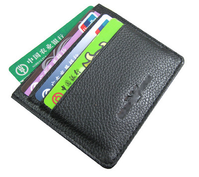 【混批 供應 簡約 實用 方便 真皮 卡包 定制】價格,廠家,圖片,卡包、卡套,廣州市白云區凱中威皮具廠-