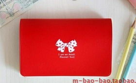 限購韓版新款憤怒的小鳥可愛蝴蝶節卡通人物卡包3組9選3只要9.9