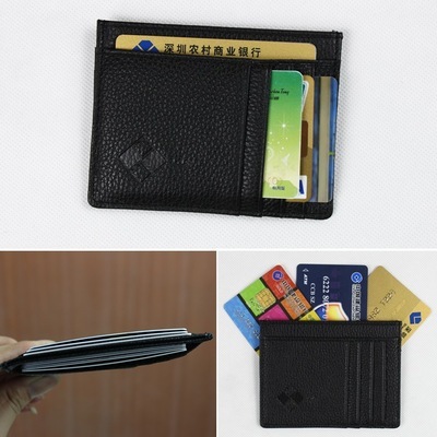 【廠家直供 真皮卡包批發 定制 高檔荔枝紋軟皮多功能卡包卡套】價格,廠家,圖片,卡包、卡套,廣州圣西奴皮具制品-